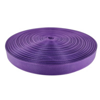 Sangle de sac en nylon de 15 mm, 20 mm, 25 mm, sangle en polypropylène à 100 %, matériau pour chaussures, sangle pour vêtements