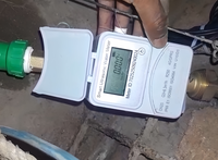 Compteur d'eau intelligent à ultrasons avec vanne en laiton, télécommande LoRa NB-IoT RS485 4G, prix fabricant, vente en gros, IP68