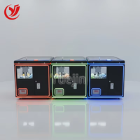 Máquina de garras de juguete Magic Cube 2 Mini + Máquina de grúa de cubos pequeña + Máquina de garras de Rubik pequeña