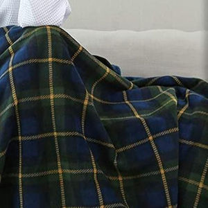 Bufandas suaves y gruesas para mujer, chales de franela con estampado, forro polar, manta de felpa, con botones - Product Image 1