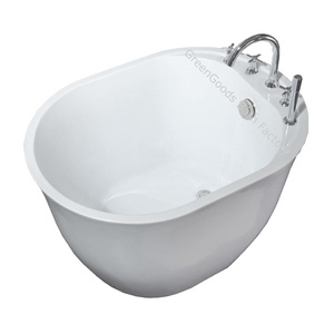 Toute <span class=keywords><strong>petite</strong></span> <span class=keywords><strong>baignoire</strong></span> de luxe Royal japonais, <span class=keywords><strong>baignoire</strong></span> pour baignade, en acrylique, forme ovale, 1000mm, vente en gros, livraison gratuite - Product Image 1