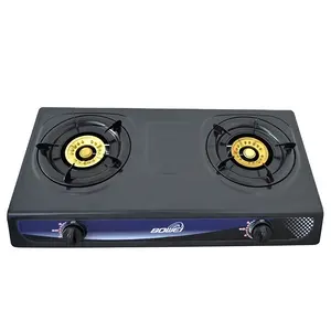 Hot selling Non Stick cooktop double burner portable gas stove