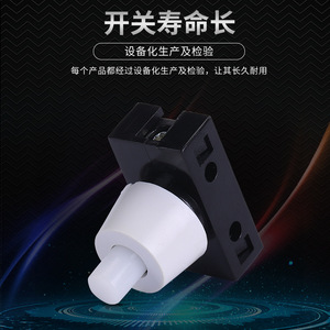 Ltjudi <b>Push</b> <b>Button</b> <b>Switch</b> Pbs-17A 2A 4A Non Illuminated Screw Terminal Plastic Ip40 - Product Image 3