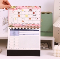 Calendrier de l'Avent numérique personnalisé en gros, affichage de bureau, calendrier de table en papier 2025 2026 avec logo pour usage de bureau