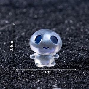 <b>Miniature</b> Resin Craft Animal Alien Figurines Glow-in-the-Dark Eco-friendly Home Decor Ornaments Artistic Easter Goodie Bag - Product Image 5