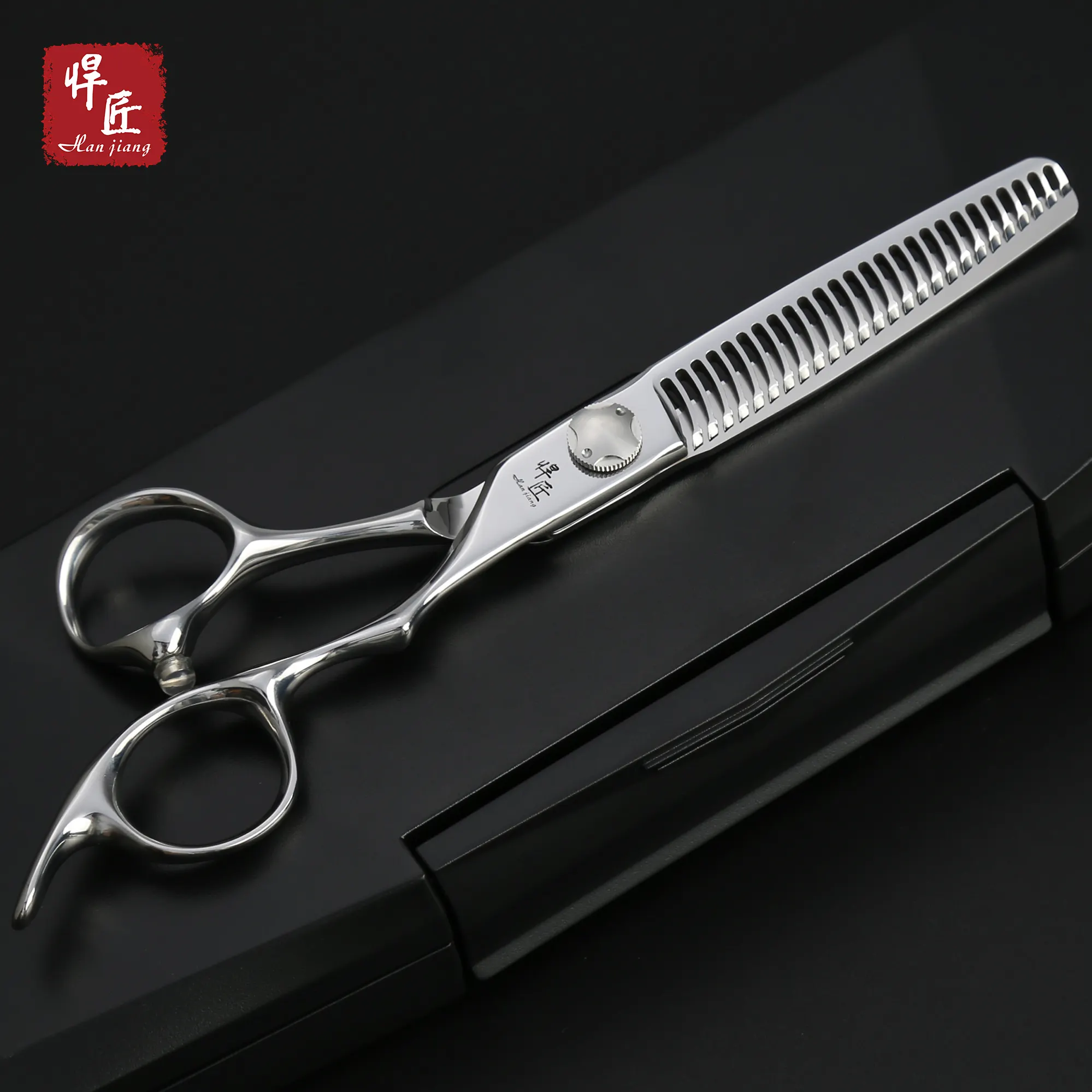 CNC Japanese VG10 Scissors Hair Professional Hairdressing Scissors Hair Cutting thinning Shears Set Barber Scissors
