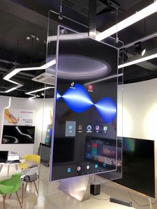 उच्च चमक अल्ट्रा पतली एलcd विंडो डिस्प्ले इनडोर स्क्रीन पारदर्शी फांसी डबल पक्षीय एलसीडी ग्लास विंडो डिस्प्ले डिजाइन - Product Image 5