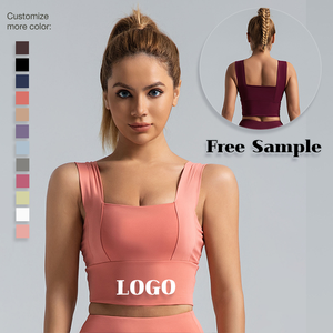 Nouveau soutien-gorge de sport antichoc push-up à séchage rapide, imprimé, tendance, pour le yoga et la course, à maintien élevé - Product Image 2