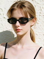 Nouvelles Lunettes de Soleil Œil de Chat Tendance 2026, Monture Large Classique, Verres Gris Transparents, Protection UV400, Vente en Gros