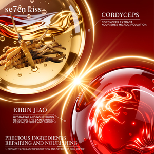 Crema Se7en Kiss Cordyceps <span class=keywords><strong>Dragon</strong></span> Blood, Iluminadora, Reparadora, Nutritiva, Reafirmante, Estimulante de Colágeno, Antienvejecimiento, Para Todo Tipo de Piel, 30g - Product Image 3