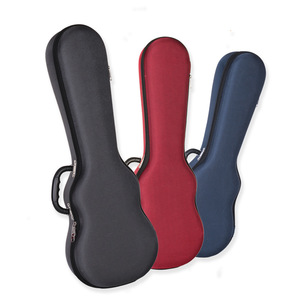 21 23 26 Inci Tas Ukulele Poliester Tahan Air, Tebal dan Kuat, Ransel Bahu Ganda dengan Ritsleting untuk Perangkat Elektronik - Product Image 2
