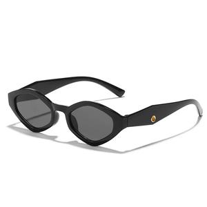 Gafas de Sol Retro Modernas con Diamantes, Unisex, Marco de PC, Protección UV385, Color Negro, Tipo 3, Estilo Hexagonal Octagonal - Product Image 3