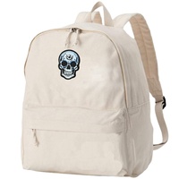 Patchs brodés de style punk européen et américain pour moto, faits à la main, motif tête de mort fantôme pour chaussures et vêtements - Vente en gros