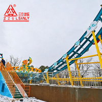 Manège Soucoupe Volante UFO avec Sièges Rotatifs - Attraction de Fête Foraine Emotionnante pour Enfants et Adultes