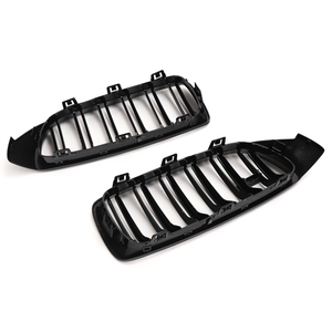 Grille avant de protection noire brillante 2013 +, protecteur de pare-chocs, pour <span class=keywords><strong>BMW</strong></span> série 4 F33 <span class=keywords><strong>F36</strong></span> F80 F82 F83 M4, modèle M - Product Image 2