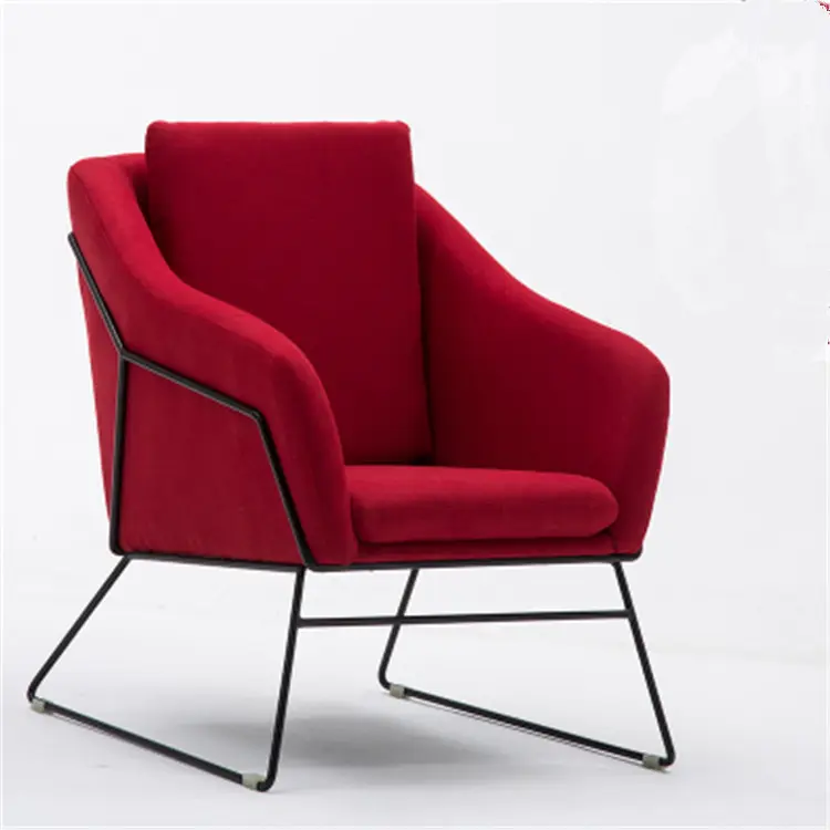 Sıcak satış toptan yüksek kalite modern oturma odası yumuşak kumaş şezlong kadife sandalye modern metal sandalyeler yemek odası mobilya