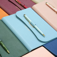 Carnet personnalisé avec logo, en cuir PU, nouveau design, format A5, rechargeable, journal de qualité supérieure, fabrication OEM ODM, fournisseur d'usine, agendas et carnets