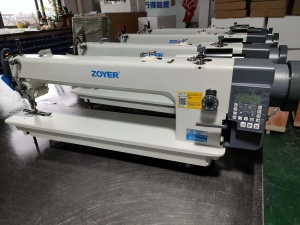 Zoyer ZY0303-L56-D4 Nueva Máquina de Coser Industrial Computarizada de Puntada Fija con Gran Espacio y Cortahilos para Materiales Pesados - Product Image 4
