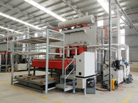 Ligne de production automatique de revêtements de sol stratifiés RFS-2800 ROMEROCA, presse à chaud, 40KW, 380V/415V, économie d'énergie