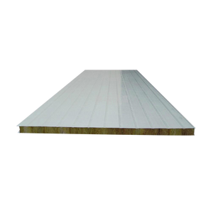 Panel sándwich de lana de roca de acero de Color, <span class=keywords><strong>aislamiento</strong></span> <span class=keywords><strong>térmico</strong></span> de alta calidad, para pared, precio, Panel de pared para sándwich Exterior - Product Image 6