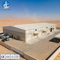 Construction préfabriquée certifiée CE, entrepôt préfabriqué, bâtiment de bureaux, construction à ossature métallique, atelier préfabriqué