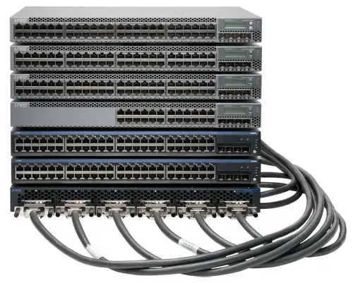 Yeni orijinal Juniper EX2200 serisi anahtar 24 Port 10/100/1000BASE-T POE yarım çift yönlü 8G kapasiteli stokta