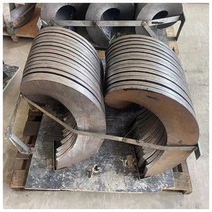 Prezzo eccellente nuovo acciaio al carbonio albero a spirale terra coclea lama con cuscinetto a sfera in acciaio inox a spirale lama per mietitore - Product Image 5