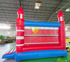 บ้านลมเป่าลมสำหรับเด็กเล่นในสวนหลังบ้านสุดหรู รูปแบบสนามฟุตบอล - Product Image 6