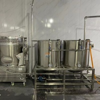 Machine à cuire le lait de soja à la vapeur, chauffe-lait végétalien en acier inoxydable, cuiseur avec composants PLC de pointe, 220V pour la transformation du tofu et des produits à base de soja