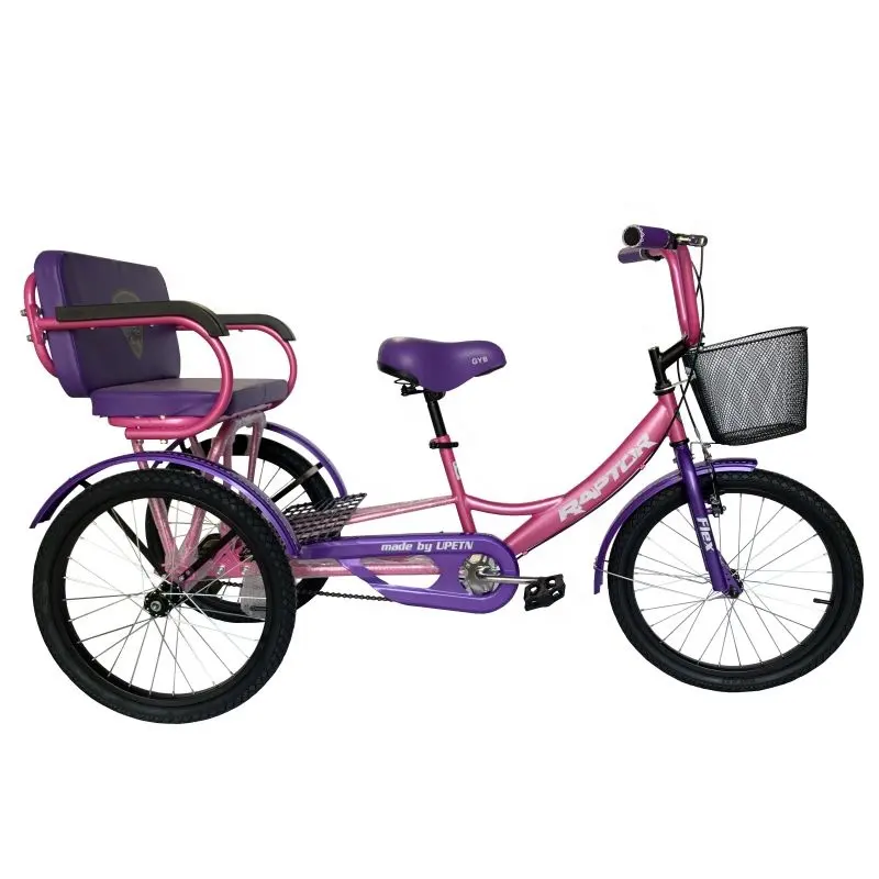 Heißer Verkauf Chinesische Hersteller gute Qualität Kids Bike Kinder Dreirad 3-Rad-Fahrrad für Kinder mit hinterem großen Stuhl