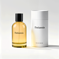 Nouveau design de luxe de votre propre marque flacon de parfum en verre transparent de poche de fantaisie ensemble d'emballage de bouteilles de parfum vides et avec boîte
