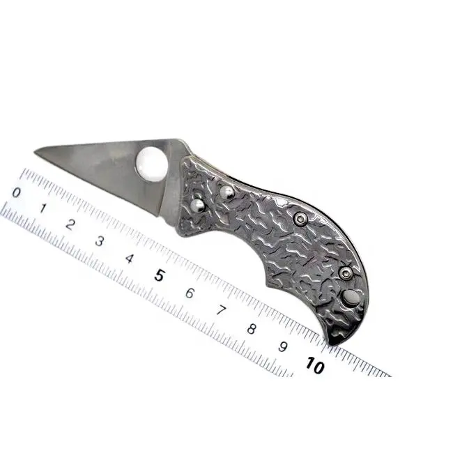 stainless steel material type camping survival utility pocket knife folding