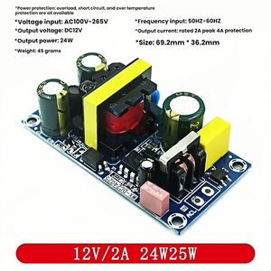 AC-DC 5V 700mA 12V 300mA 3.5W Module d'alimentation à interrupteur isolé convertisseur abaisseur Module abaisseur 220V tourner 5V/12V - Product Image 6