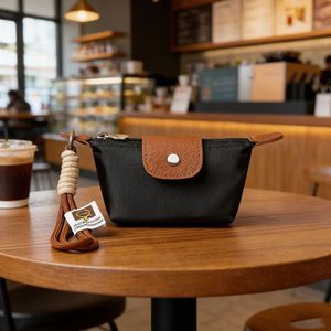 Mini Coin Purse Solid Color Portable Ultralight Unisex Everyday Use Handbag Hanging Bag <b>Small</b> <b>Wallet</b> Spring 2026 - Product Image 4