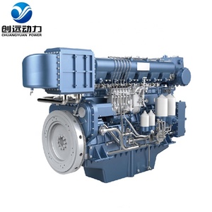 China nuevo de 8 cilindros 4 tiempos weichai power barco interior marina del motor diesel - Product Image 6