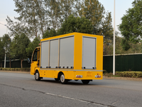 Camionnette électrique fermée, véhicule de livraison électrique professionnel miniature pour la logistique aéroportuaire et les zones de maintenance
