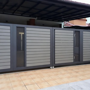 Portail Coulissant Automatique Moderne en Aluminium pour Allée 1,8x2m (6x6ft) – Système de Clôture de Sécurité pour Maison, Jardin et Villa en Australie - Product Image 2