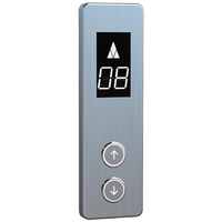 Prix d'usine Pièces d'ascenseur Monarch Panneau de commande de boutons COP LOP Écran LCD Acier inoxydable Design moderne Utilisation hôtelière ZFLS 008 1