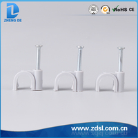 Pinces coaxiales simples de haute qualité, gestion de câble, pinces en silicone, pinces de câble de fil électrique