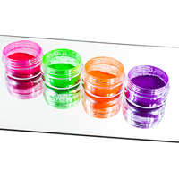 Pigment néon coloré de poudre de pigment fluorescent nacré pour l'artisanat d'art d'ongle