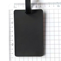 Étiquettes de bagages personnalisées en silicone PVC pour valises de voyage, promotionnelles, imprimées par sublimation, pour accessoires de bagages