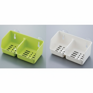 Supporto Scrubber bianco con aspirazione per porta scopino wc - Product Image 1