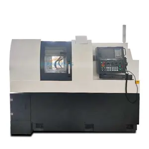 Sm385 China Automatic High Precision Swiss 2 Spindle Cnc Lathe Machine 5 axis CNC swiss lathe machine