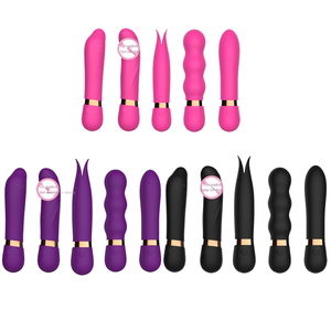 Forniture per adulti all'ingrosso Silicone ricaricabile Wufu piccolo vibrazione massaggio AV Stick donna 10 velocità <span class=keywords><strong>100</strong></span>% impermeabile AliExpress - Product Image 3