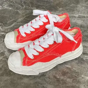 Chaussures basses en toile noires pour hommes MMY de la marque de créateur Mason Peterson OG, chaussures décontractées pour hommes Maison MIHARA YASUHIRO MMY - Product Image 3