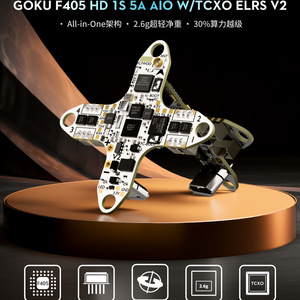Flywoo GOKU F405 HD 1S 5A AIOV2 Flight Controller With ELRS Onboard For <b>Mini</b> Drones - Product Image 3
