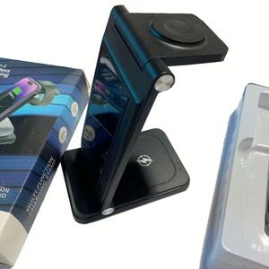แท่นชาร์จไร้สายแบบ3 in 1สำหรับ <span class=keywords><strong>iPhone</strong></span> ที่แตกต่างกันสำหรับ Watch 8 7 <span class=keywords><strong>6</strong></span> 5 4สำหรับ <span class=keywords><strong>airpods</strong></span> 3 Pro <span class=keywords><strong>2</strong></span> - Product Image 3