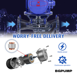 มอเตอร์ไฟฟ้ากระแสสลับเฟสเดียว 110/220V 1400-3000 รอบต่อนาที B3 มอเตอร์ไฟฟ้ากระแสสลับแบบอะซิงโครนัสสามเฟส พร้อมโครงเหล็ก YE3-315M-4 ประสิทธิภาพสูง IE4/IE3 - Product Image 3