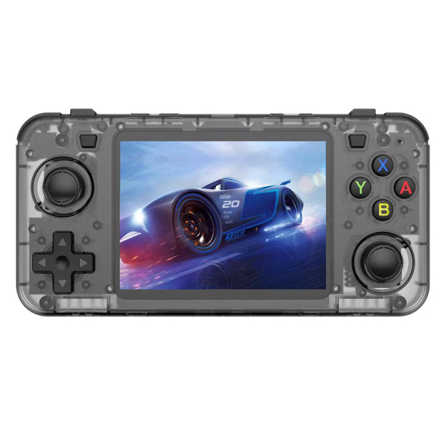 Pocket Game Player R36H Handheld Retro Gaming Console Linux System 3.5inch IPS Screen Mini Gameboy 64GB Games