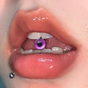 Novedad de Verano: Joyería Sexy para Piercing de Lengua de Acero Inoxidable, Diseño Ojo Mágico, Piercings de Lengua con Rosca Externa para Venta al por Mayor - Product Image 3